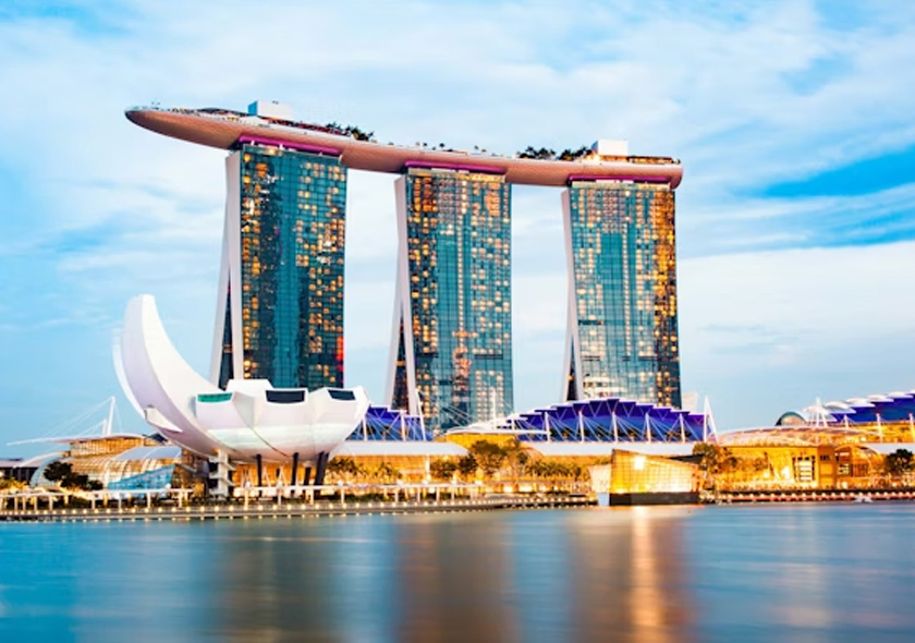 Singapore, the "Lion City," is a perfect blend